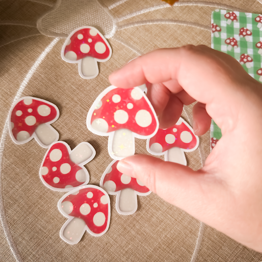 Mushroom Sticker | Autumn Sticker | Planner & Journal Sticker