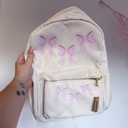 SAMPLE - Pink Bow Backpack