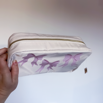 SAMPLE - Pink Bow Mini Journal Pouch
