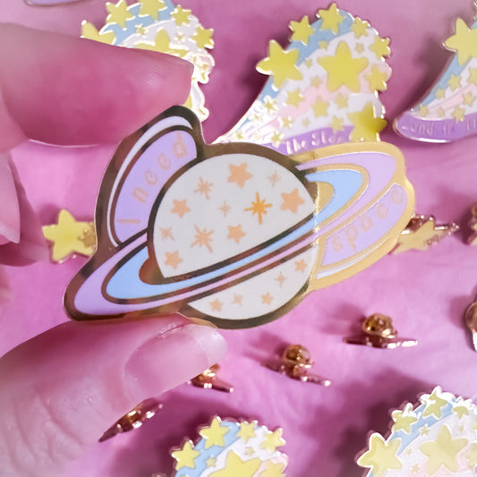 SECONDS - I Need Space Mirror Sticker