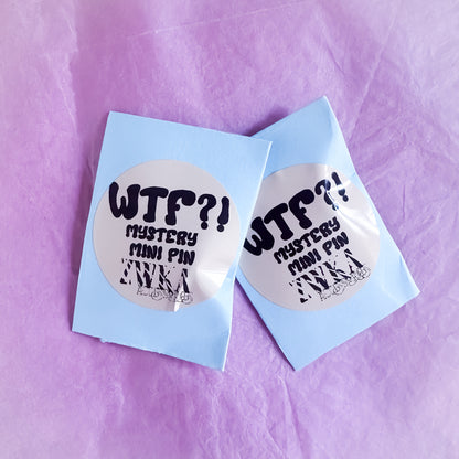 WTF Grade Mystery Mini Pin