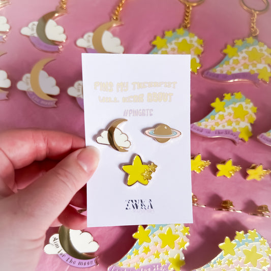 WTF Grade - Mini Enamel Pin Bundle