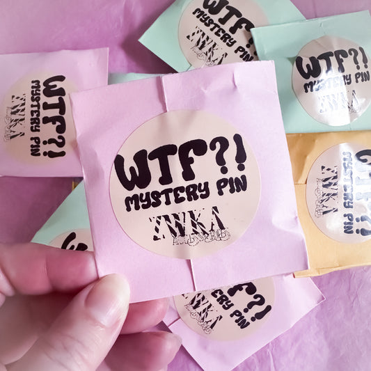WTF Grade Mystery Pin