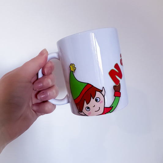 SAMPLE - Naughty Elf Mug