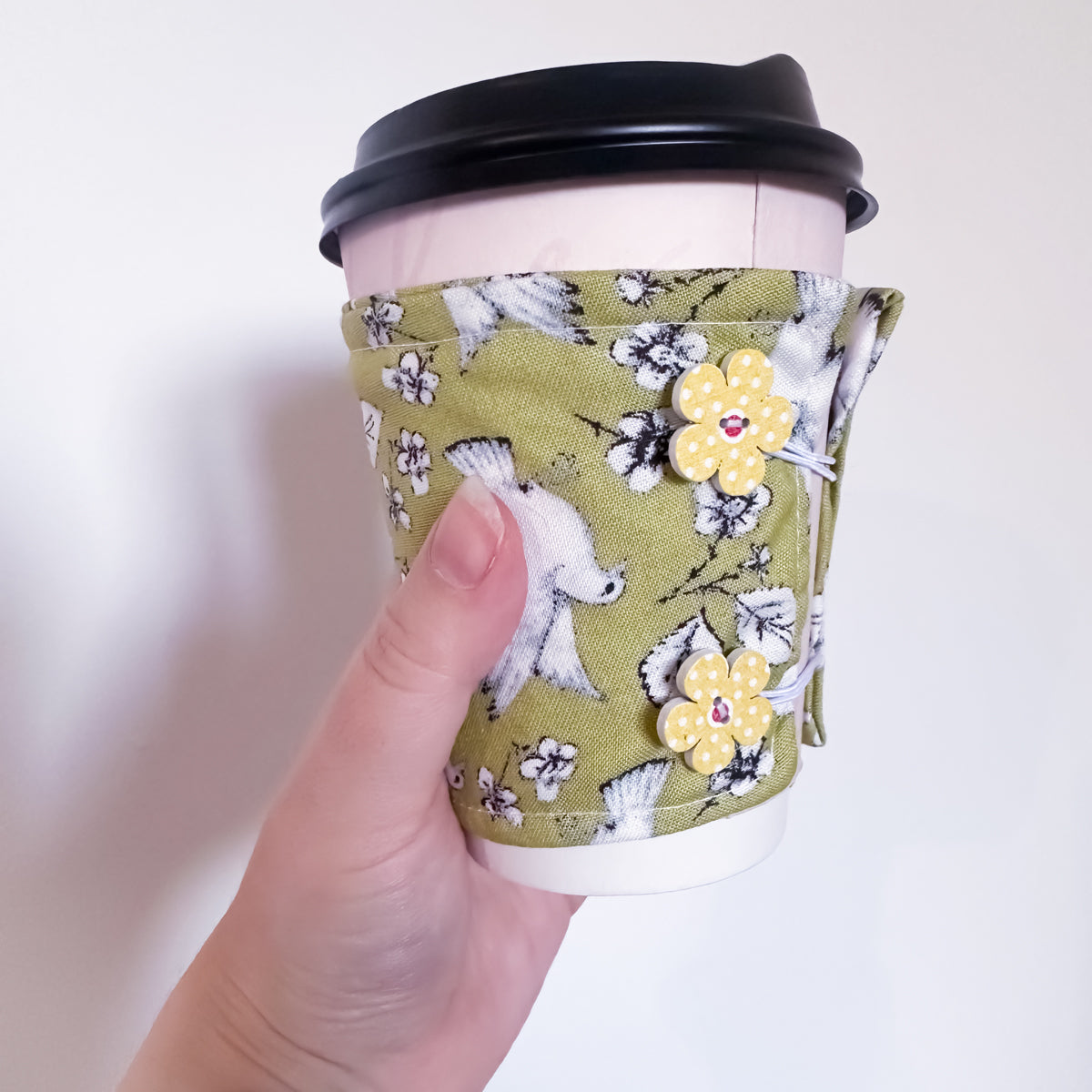 SECONDS - Dove Green Coffee Sleeve