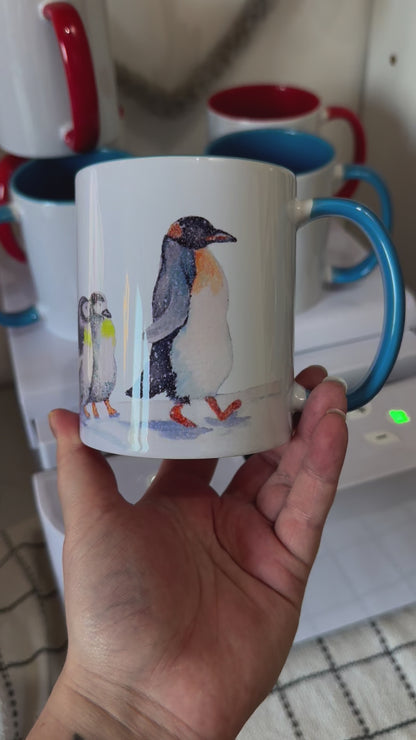 Penguin Family Mug